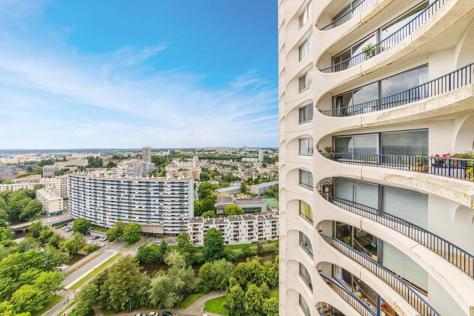 Bellevue, Appartement T2, Terrasse & Parking Rennes Luaran gambar