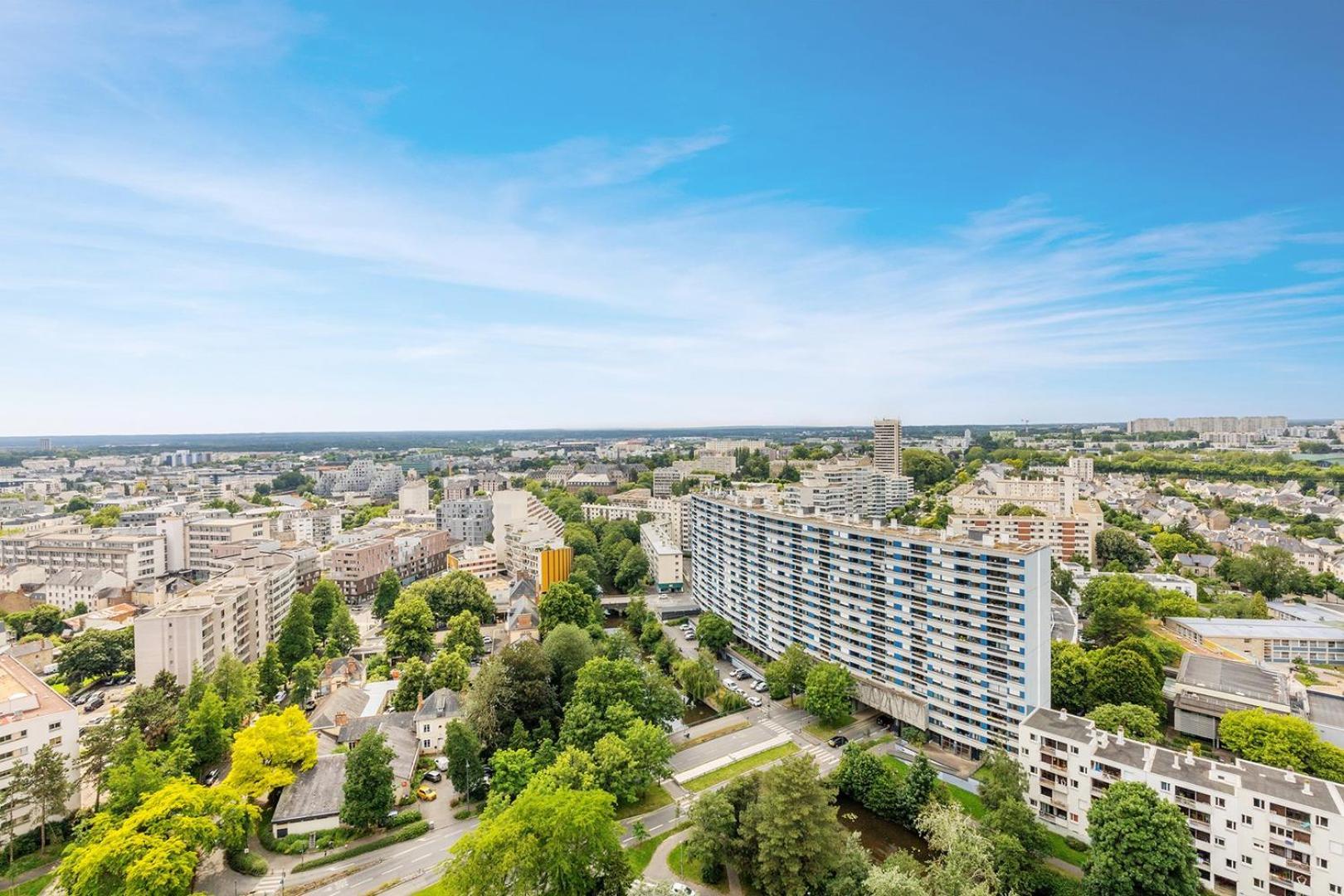 Bellevue, Appartement T2, Terrasse & Parking Rennes Luaran gambar