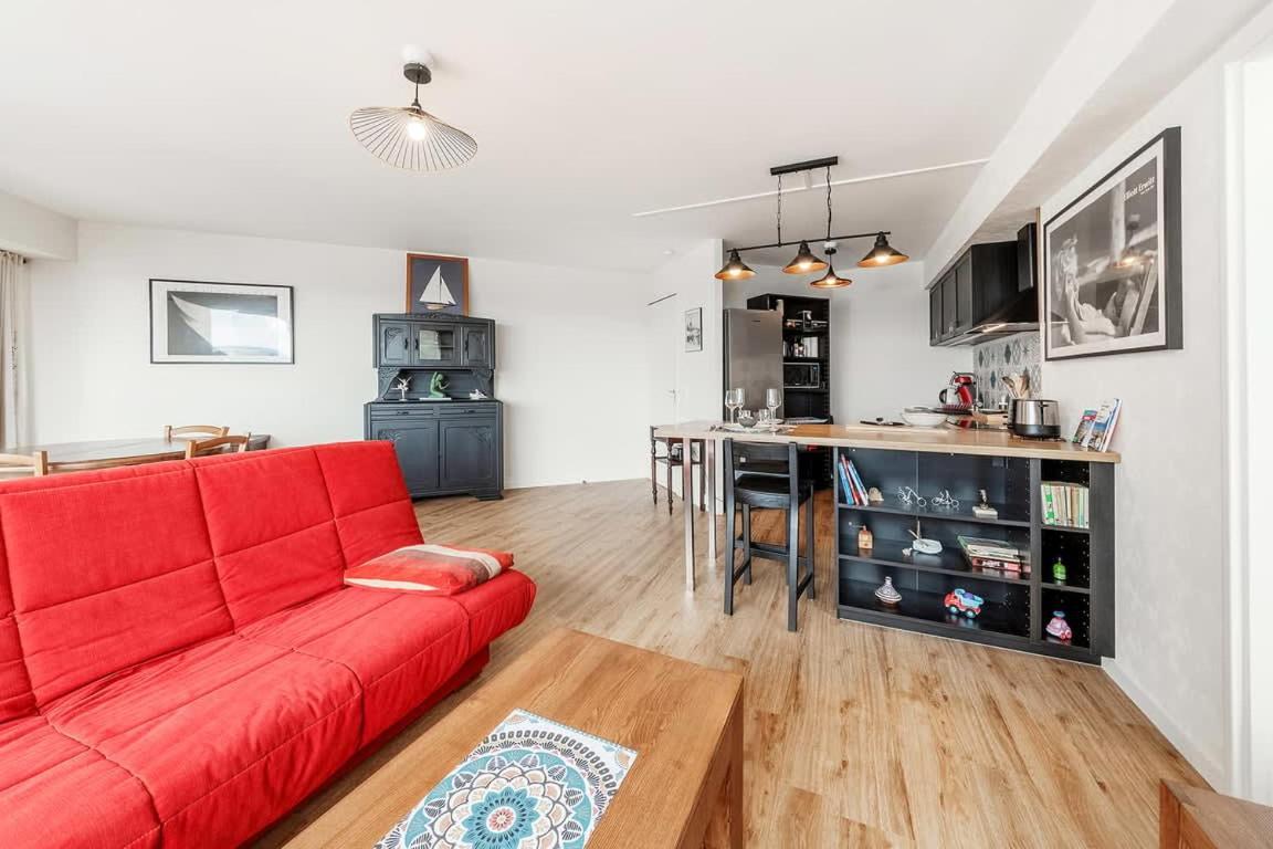 Bellevue, Appartement T2, Terrasse & Parking Rennes Luaran gambar